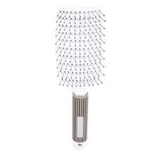CYPNCepillo Alaciador de Cabello Cepillo Secador de Cabello Cepillo de Ventilación Curvo Antiestático Vent Peine de Pelo Masajeador Cepillo de Pelo Flex Styling Secado por Soplado Salon BlancoFashion - 219611588 - Ver 5
