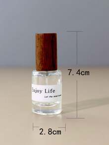 10ml Roll-On Essential Oil Bottle, Roll-On Applicator, Perfume Bottle, Massage Glass Bottle With Wooden Cap, Empty Bottle - Multicolor - View 8