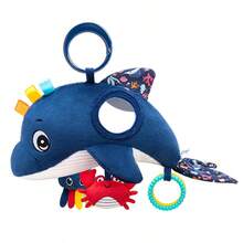 Đồ chơi treo chuông gió hoạt hình, unisex, chủ đề đại dương, đồ chơi cảm giác cho ghế ô tô trẻ em, phụ kiện treo xe đẩy, đồ dùng thiết yếu cho bé, quà tặng cho trẻ sơ sinh. - Nhiều màu - Xem 14