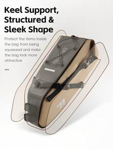 WEST BIKING Bicycle Seat Bag Large Capacity Fully Waterproof Road/Mountain Bike Seat Bag Long-Distance Riding Wear-Resistant And Scratch-Proof Storage Bag - Multicolor - View 3