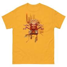 Camiseta de la diosa Shpongle - Negro - Ver 6