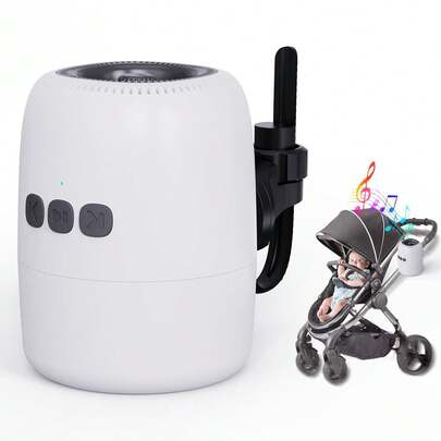 Baby Stroller Rocker Electric Infant Rocking Device, Portable Baby Sleep Soother With White Noise, Helpful For Outdoor, Home Use, And As A Gift