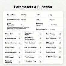 SIMSONLAB 新款智能手表，配备 1.83 英寸屏幕，IP67 防水，支持通知提醒、多种运动模式，兼容安卓和 iOS 系统。