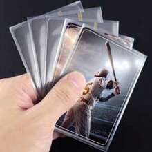 500/1000pcs Transparent Baseball Card Sleeves, Durable Trading Card Sleeves, Plastic Card Protectors Suitable For Standard-Size Cards,Trading Card Top Loaders, Clear Plastic Penny Sleeves, Anti-Fading, Water-Proof, Dust-Proof, Protective Case For Collectible Cards, Sports And Game Cards,Ideal For MTG, Baseball Cards, Sports Cards, And Game Cards - Multicolor - View 7