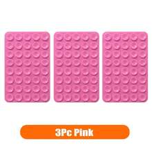 3/1个双面硅胶吸盘手机壳可拆卸支架硅胶橡胶吸盘垫，用于自拍和视频固定垫