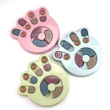 1pc Dog Puzzle Feeder Slow Feeding Bowl, Interactive Puzzle Toy, Anti-Slip Slow Feeder For Dogs & Cats - Multicolor - View 2