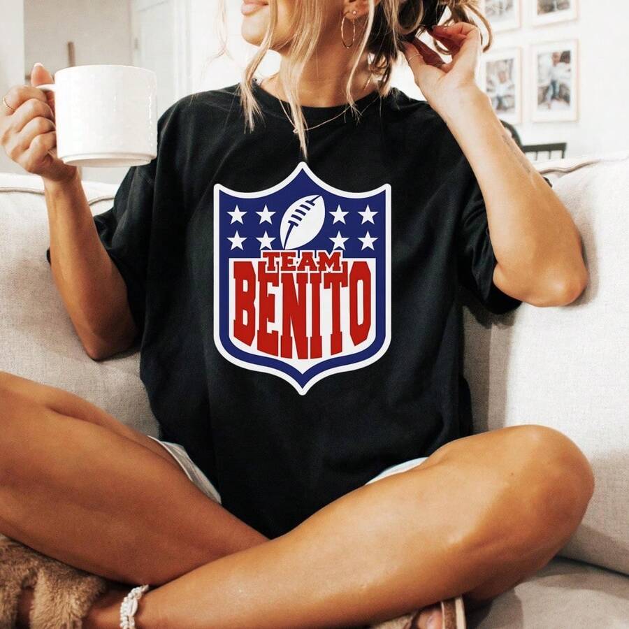 Team Benito Shirt Puerto Rico Football Fan Tshirt LX Bunny Shirt Unisex - màu đen - Xem 1