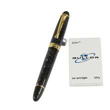 Gullor Jinhao 450 Normal Nib Fountain Pen White Line With 5 Color Ink Cartridges - Normalnib-whiteline - View 3