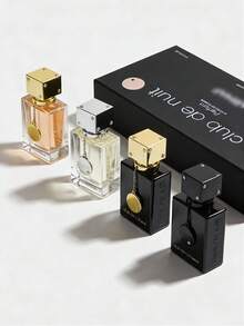 3PCSPerfumes de hombre Set ARMA'F Club d'e Nuit Masculino 4x30ml Parfum esencia de Piña Madera y Bergamota es la elección perfecta de regalo para Navidad Graduación o Fiestas para Hombres modernos Jóvenes o Ejecutivos ideal para mantener frescura en el Metro Sol intenso y Reuniones Perfume feromonas Quick Ship - Múltiples aromas - Ver 6