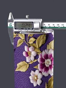 1卷 1米/3米/5米 复古紫色和金色花枝纹理艺术风格壁纸，适用于家居装修、房间装饰、橱柜翻新、浴室装饰，防水、防污，乙烯基DIY壁纸 - 彩色 - 查看 13