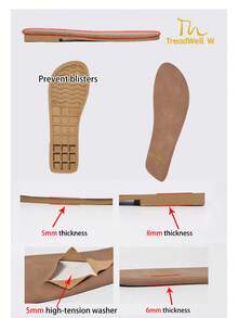 女士凉鞋，黄色女士凉鞋，撞色设计，贴花装饰，女鞋，舒适时尚女士平底凉鞋，新款女鞋，舒适女鞋，优雅女士凉鞋，舒适女士凉鞋 - 黃色 - 查看 3