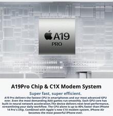 Apple 全新 iPhone Air 512GB | 已解锁 | 成色极佳 | 持久续航 | 可靠实用 | 精致工艺设计 | 双卡双待 5G 智能手机 - 藍色 - 查看 9