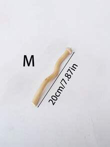 Natural Wooden Bird Perch, Curved Wooden Cage Perch, Screw Mounted, Suitable For Parrots, Lovebirds And Small Pet Birds