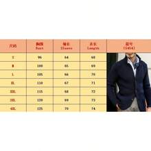 Men Sports Winter Coats - 深藍色 - 查看 3