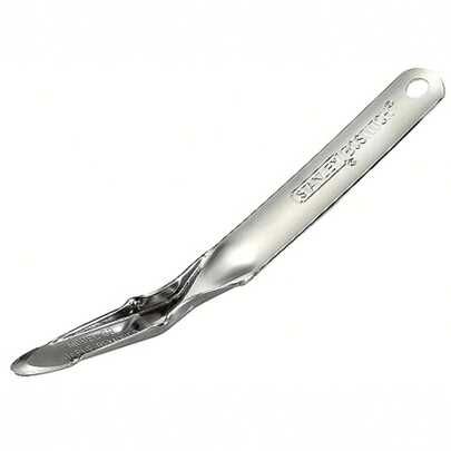 Office Premium Staple Remover No Tear Push-Style All-Metal Chrome G2K 3/4 X 1-3/4 X 8-1/2 In