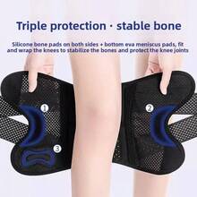 1pc Professional Knee Brace With Side Stabilizers, Adjustable Knee Support With Meniscus Pad And Patella Gel Pad, For Meniscus Tear Treatment - Multicolor - View 5