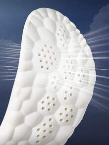 High Elastic Latex Insoles, Shock Absorbing, Arch Support, Breathable Sports Shoe Insoles