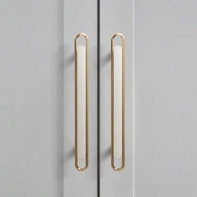 Modern Minimalist Luxury Gold Cabinet Door Handle, Drawer Cupboard Kitchen High-End Small Handle