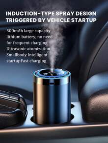 一套高级黑色车载加湿器和精油香薰机，包含6种精油，产生细腻水雾，持久留香，采用USB供电超声波雾化技术，内置LED氛围灯。小巧便携，是理想的礼物之选。 - A - 查看 3