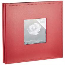 8x8 Frame Leatherette Scrapbook, Red - Red - View 1