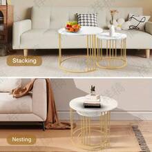 Nesting Tables - Brown - View 9