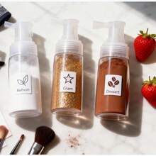 1pc 18/35/180ml Hair Salon Powder Spray Bottle, Barber Talcum Powder Plastic Spray Bottle, Styling Tool Accessory - Multicolor - View 12