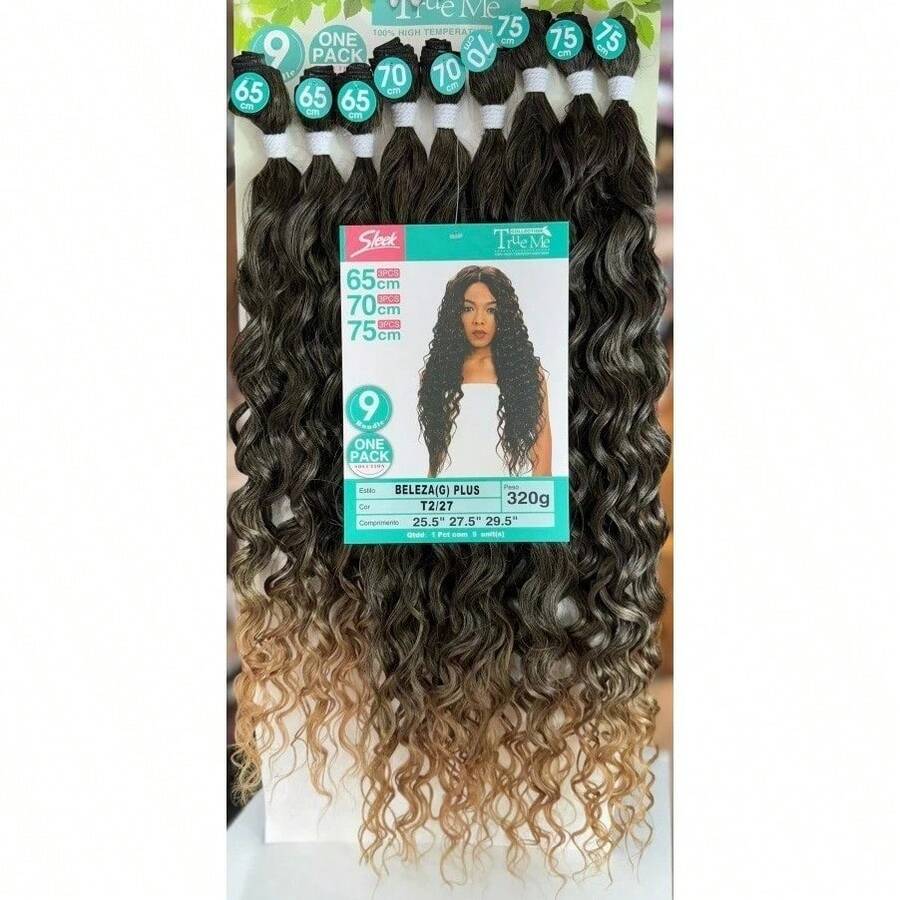 Organic Curly Hair - Beauty G Plus Sleek - 320g - T2/27 - View 1