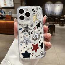 Case Cover Transparent Material TPU Star Pattern I P H ONE XR 11 12 13 14 15 16 PRO MAX 7 14 15 16 PLUS REDMI A1 A2 A3 A5 9A 10C 12C 11A 13C 14C 11 12 LIRE NOTE 8 9 10 11 12 13 14 PRO POCO C55 C65 X3 X4 X5 S21 FE S22 ULTRA S23 FE S23 ULTRA S24 PLUS S24 ULTRA S25 ULTRA MOTO G04 G7 G9 PLAY G10 G13 G23 G14 G15 G20 G22 G24 G30 G32 G34 G35 G52 G53 G54 G60 G84 E7 E13 E20 E22 EDGE 30 40 CASE - Y1 - 查看 2