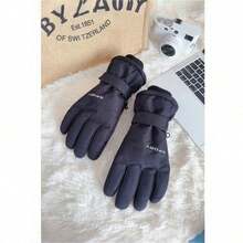 1 Pair Unisex Professional Ski Gloves, Touchscreen Warm Windproof Waterproof Cold-Proof, Lightweight Hand Warmer, Suitable For Fashionable Sports Skiing, Snowboarding, Outdoor Winter Activities, Winter Ski Gloves, Great Gift For Thanksgiving And Christmas - Multicolor - View 6