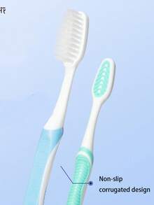 5pcs/Set High Quality Soft Bristle Adult Toothbrushes, Value Pack For Couples & Travel - Multicolor - View 5