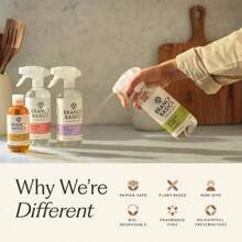 Branch Basics Bathroom Cleaner 32 Oz | Fragrance-Free, Plant-Based Mineral Formula | Powerful Removes Dirt, Soap Scum, Grease, Tile Grout, Shower Stalls, Toilets, And Sinks |  For Humans, Free Of Harmful Preservatives, Endocrine Disruptors, And Ethoxylated Alcohols |Household Items,Home Appliances,Cleaning Supplies - 預設 - 查看 5