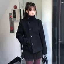 Women Coats - Black - View 6