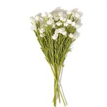 1 pieza/3 piezas Flores de rosa artificiales, decoración del hogar, regalo para el Día de San Valentín, cumpleaños, graduación - Blanco - Ver 3