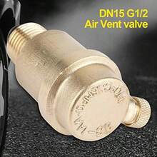 Vlvula de ventilacin automtica, vlvula de liberacin de aire DN15, vlvula de purga de aire para alivio de presin del calentador de agua solar - como se muestra en la figura - Ver 5
