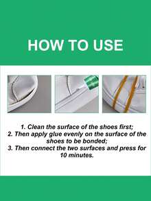 鞋用强力胶，速干柔韧防水修鞋胶，适用于运动鞋和皮鞋