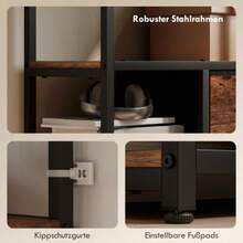 Bookcases - Rustic Brown - View 6