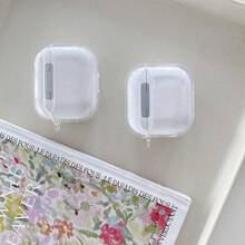 Paul Frank Licensed Magician Monkey Transparent Shockproof Protective Earphone Case, Cartoon Monkey, Rabbit, Bear & Letter Pattern, Suitable For AirPods 1/2/3/4 - Multicolor - View 6