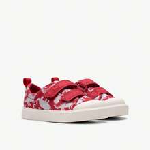 Clarks City Bright Toddler - Red - View 6