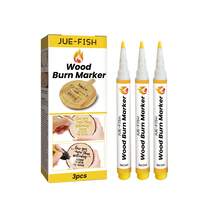 JUE FISH Wooden Burning Marker Pen, DIY Wooden Coasters, Cutting Boards, Pyrography Pen. It Can Be Used For Small Wooden Signs Or Intricate Pattern Details, Allowing You To Record Your Designs On The Wood Surface. - Multicolor - View 11