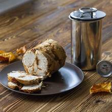 Stainless Steel Ham Cooker 313115 Press For Making Healthy Homemade Meats Pressure Cooker With Thermometer - Silver - View 9