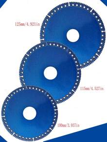 Brazing Diamond Cutting Blades, Polishing Blades, Flange Double-Sided Grinding Discs, Glass Cutting Blades, Stone Cutting Blades, Various Cutting Blades And Grinding Blades For Stone Processing - Multicolor - View 3