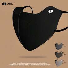 1pc Solid Color Polyester Women's Fashion Versatile Face Mask, Ideal For Spring/Autumn Outfits