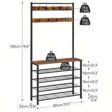 Shoe Racks - Dark Brown - View 4