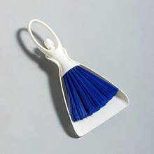 Mini Soft Bristle Broom And Dustpan Set For Desktop Cleaning; Car Hair Removal Shovel