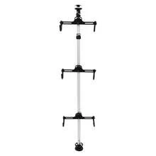 Floor To Ceiling 3 Bike Vertical Freestanding Hanger Parking Rack, Bicycle Storage Rack 360° Adjustable Hook Indoor Bike Storage Pole Stand For Storing Bicycles In Garages Or Apartments - Bike Storage Rack - View 6