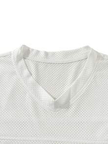 Men's Casual Sports Short Sleeve T-Shirt, Summer - White - View 8