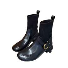 Women Ankle Boots & Booties - Black Single - View 2