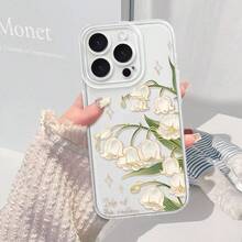Blossoming flowers For Oppo RENO14 13 12 11 10 07 05 PRO F  A94 79 78 60 58 57 38 35 17 17K   Precision hole lens full-coverage transparent soft case,flexible and   scratch-resistant - TMTSY-Transparente-ANWYEYFlores florecientes - Ver 2