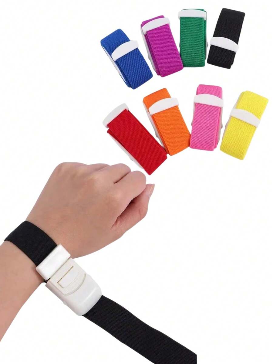 1条可调节扣环应急带，适合户外旅行，弹性可调节，单人使用，带快速释放扣，便携式生存必备品，适用于露营、运动和家庭应急准备。 - 彩色 - 查看 1