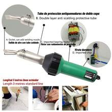 Soldador De Plástico De Aire Caliente De 1600 W, Pistola Calor Aire Caliente Plástico Pvc Soldadura Kit, Antorcha De Soldadura De Pistola De Aire Caliente, Pistola De Calor, Soplete De Soldadura Portátil Con Varias Boquillas - Tipo de Enchufe A USA (110-127V) - Ver 4